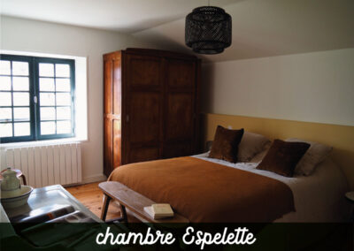 Chambre Espellette - Ferme Berdea